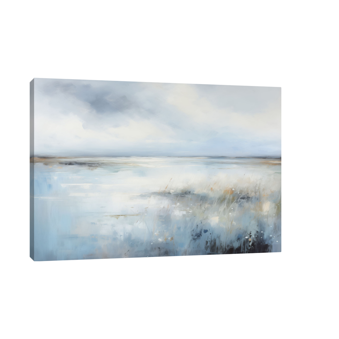Umetnička slika ​Fleur bleue na platnu - NS Canvas Shop