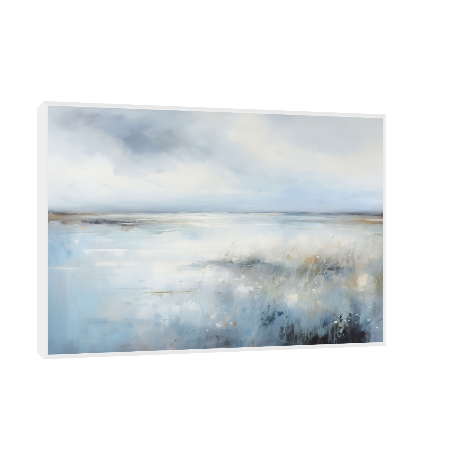 Umetnička slika ​Fleur bleue na platnu - NS Canvas Shop