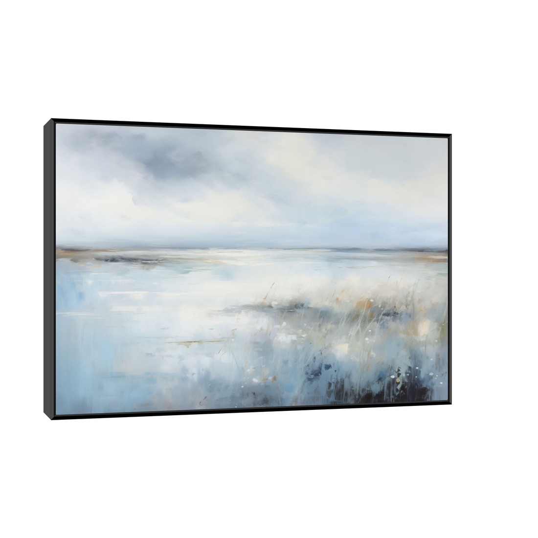Umetnička slika ​Fleur bleue na platnu - NS Canvas Shop