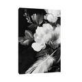 Umetnička slika ​Floralni kontrast na platnu - NS Canvas Shop