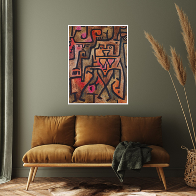 Umetnička slika ​Forest Witches, Paul Klee na platnu - NS Canvas Shop