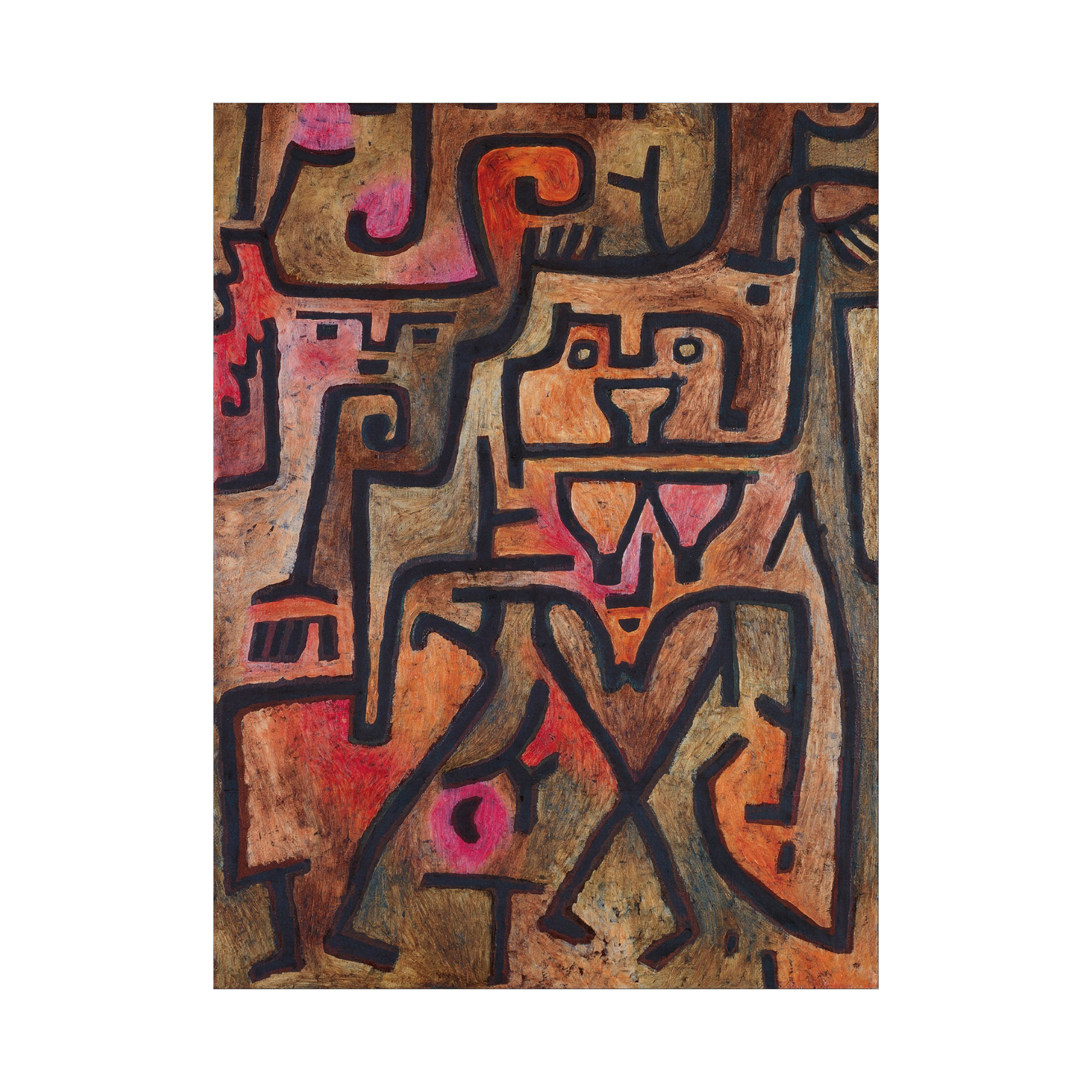Umetnička slika ​Forest Witches, Paul Klee na platnu - NS Canvas Shop