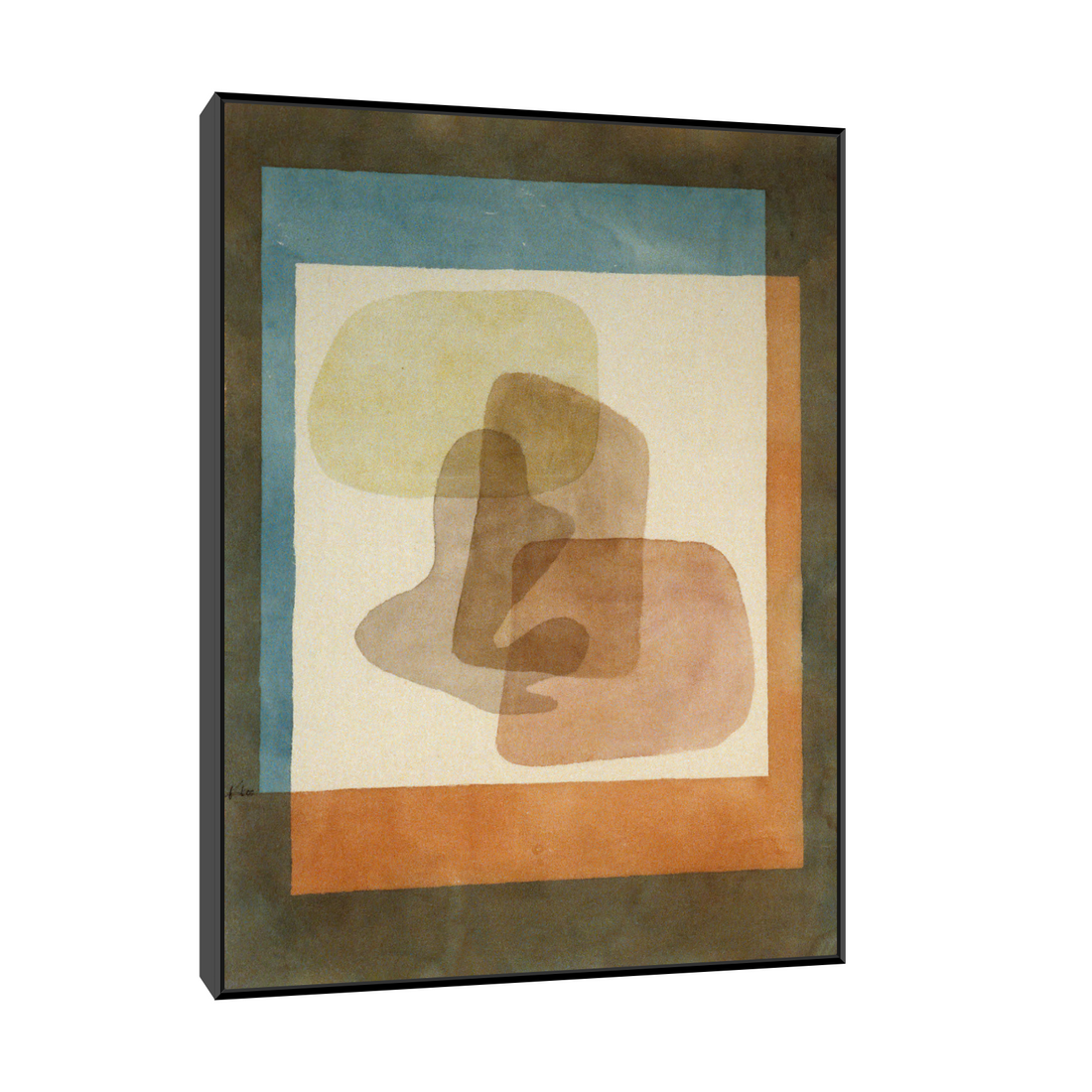 Umetnička slika ​Free forms rigidly mounted, Paul Klee na platnu - NS Canvas Shop