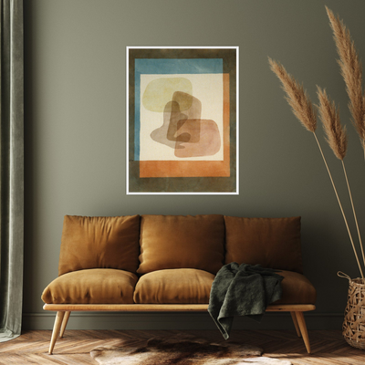 Umetnička slika ​Free forms rigidly mounted, Paul Klee na platnu - NS Canvas Shop