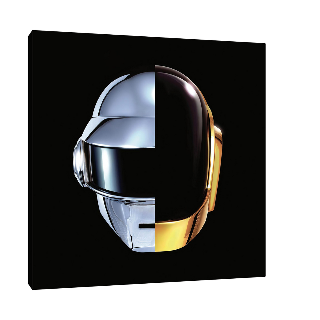 Futuristički Duo – Pop Art u zlatu i hromu