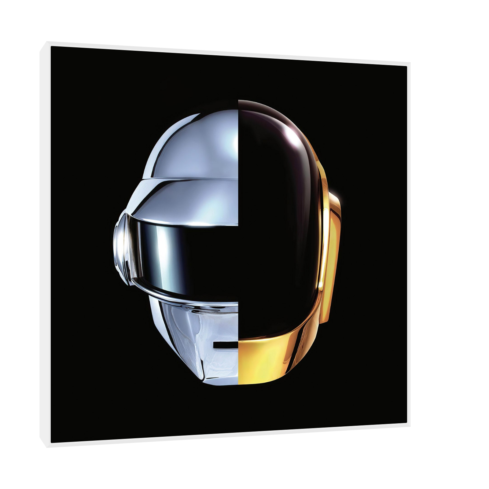 Futuristički Duo – Pop Art u zlatu i hromu