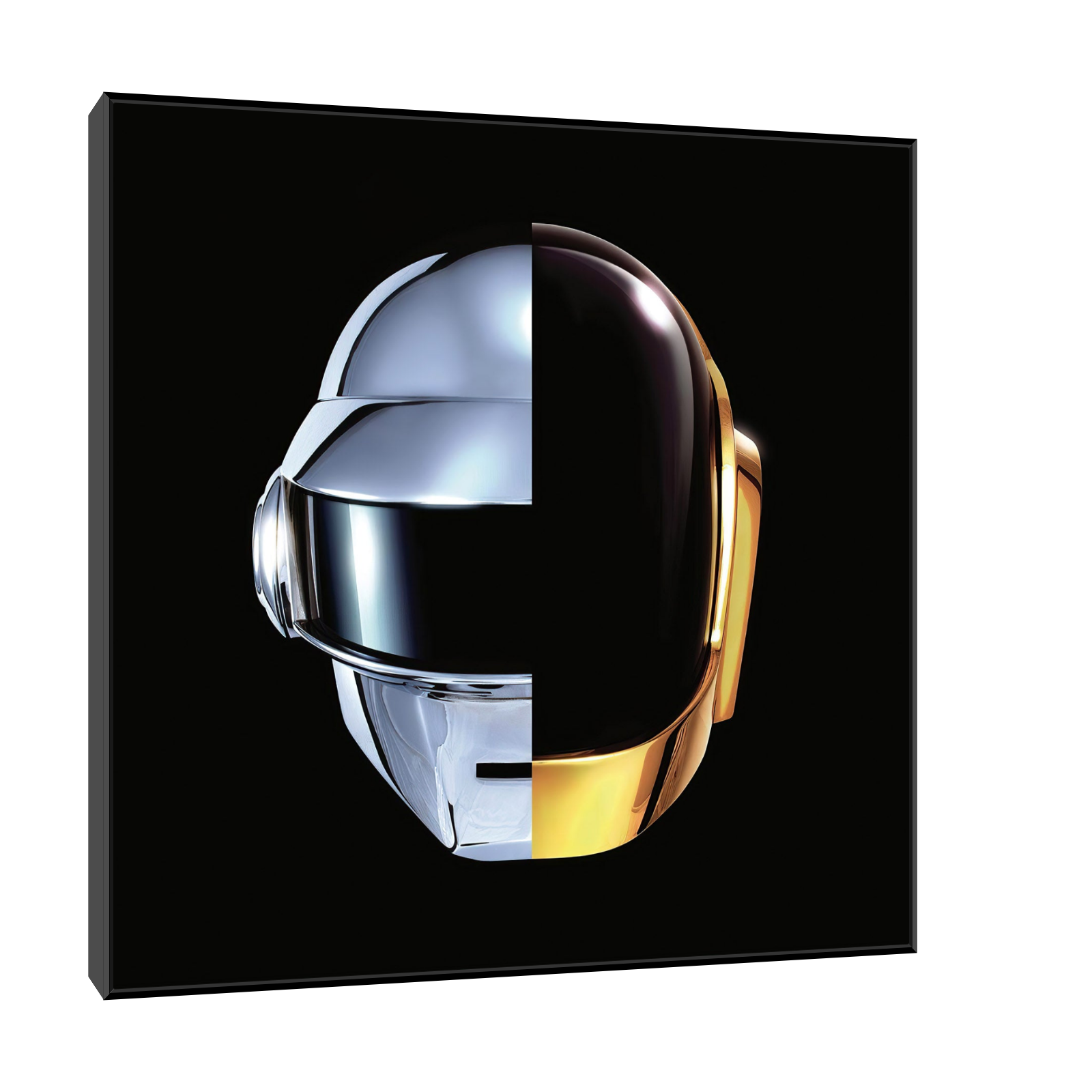 Futuristički Duo – Pop Art u zlatu i hromu