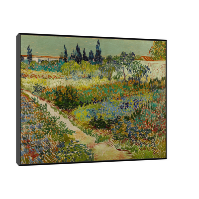 Umetnička slika ​Garden at Arles, Vincent van Gogh na platnu - NS Canvas Shop