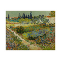 Umetnička slika ​Garden at Arles, Vincent van Gogh na platnu - NS Canvas Shop