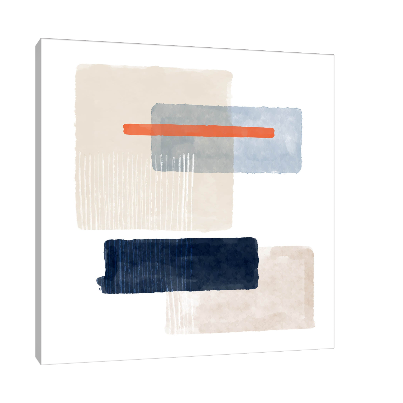 Umetnička slika ​Geometriska poezija na platnu - NS Canvas Shop