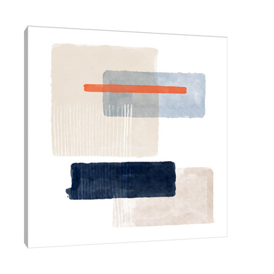 Umetnička slika ​Geometriska poezija na platnu - NS Canvas Shop