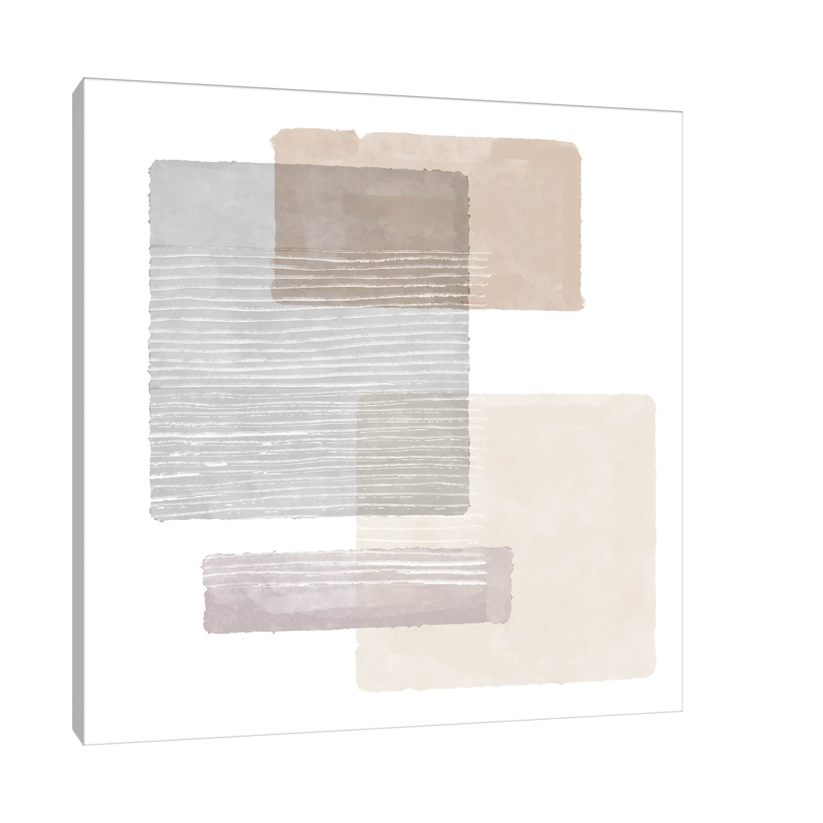 Umetnička slika ​Geometriska poezija II na platnu - NS Canvas Shop