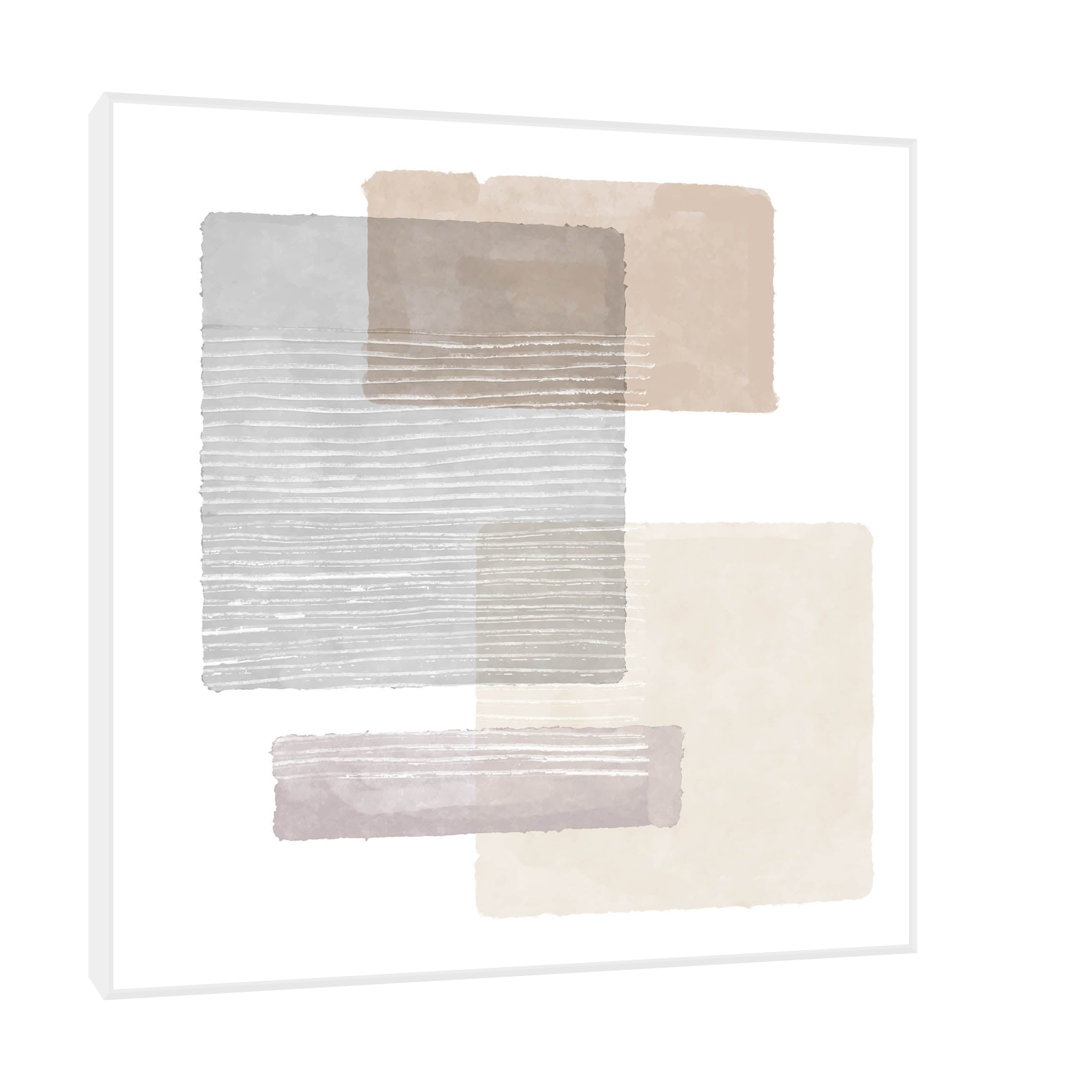 Umetnička slika ​Geometriska poezija II na platnu - NS Canvas Shop