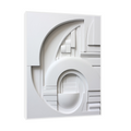 Umetnička slika ​Gesso III na platnu - NS Canvas Shop