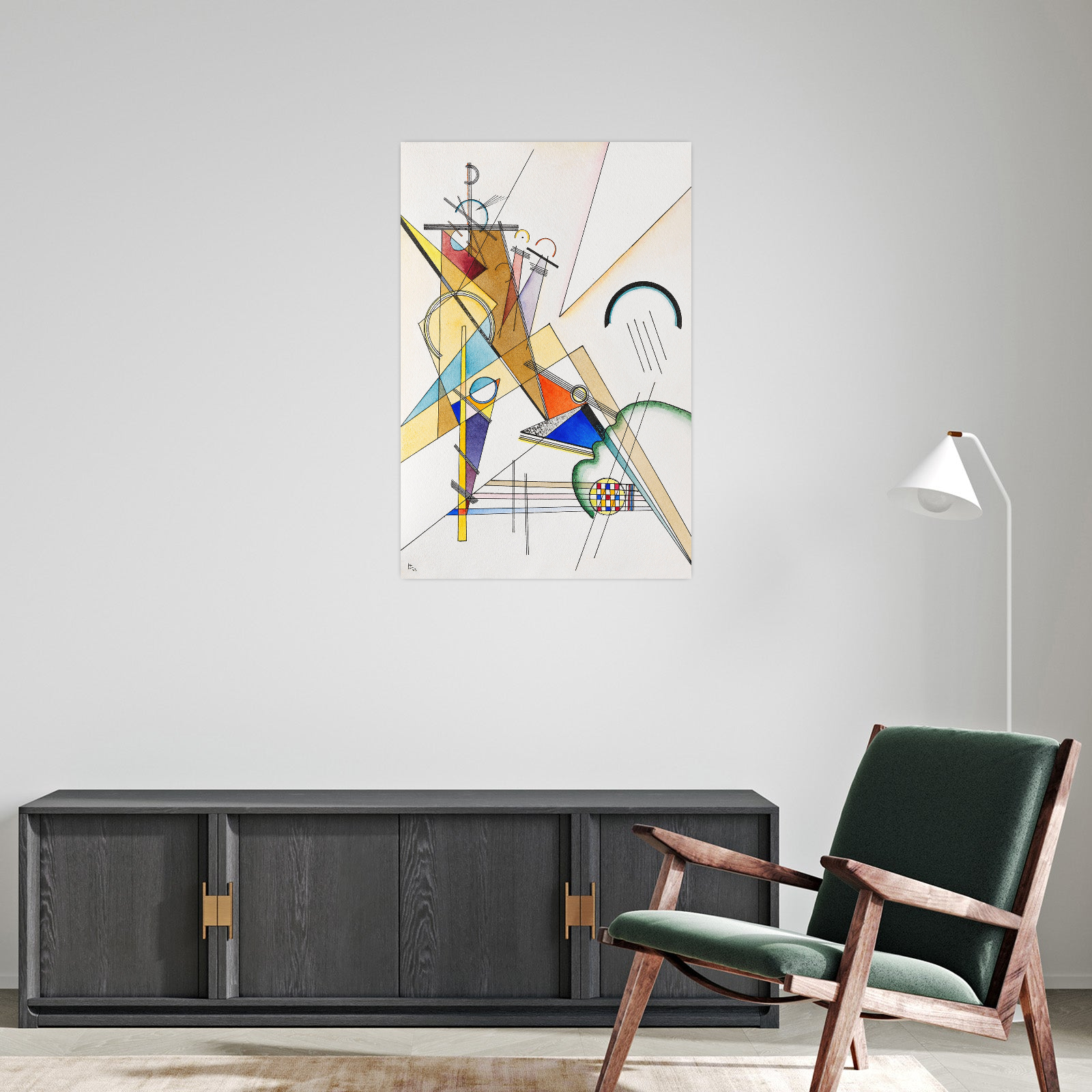 Umetnička slika ​Gewebe, Wassily Kandinsky na platnu - NS Canvas Shop