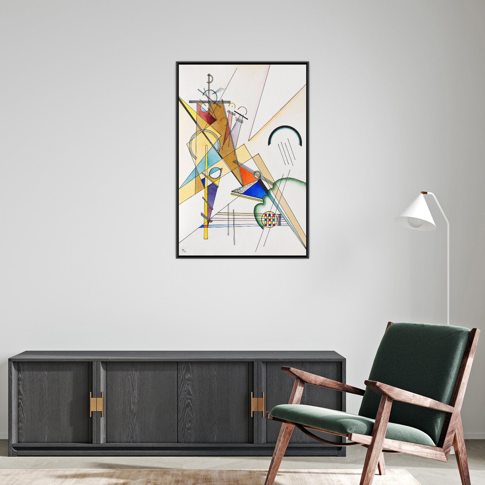 Umetnička slika ​Gewebe, Wassily Kandinsky na platnu - NS Canvas Shop