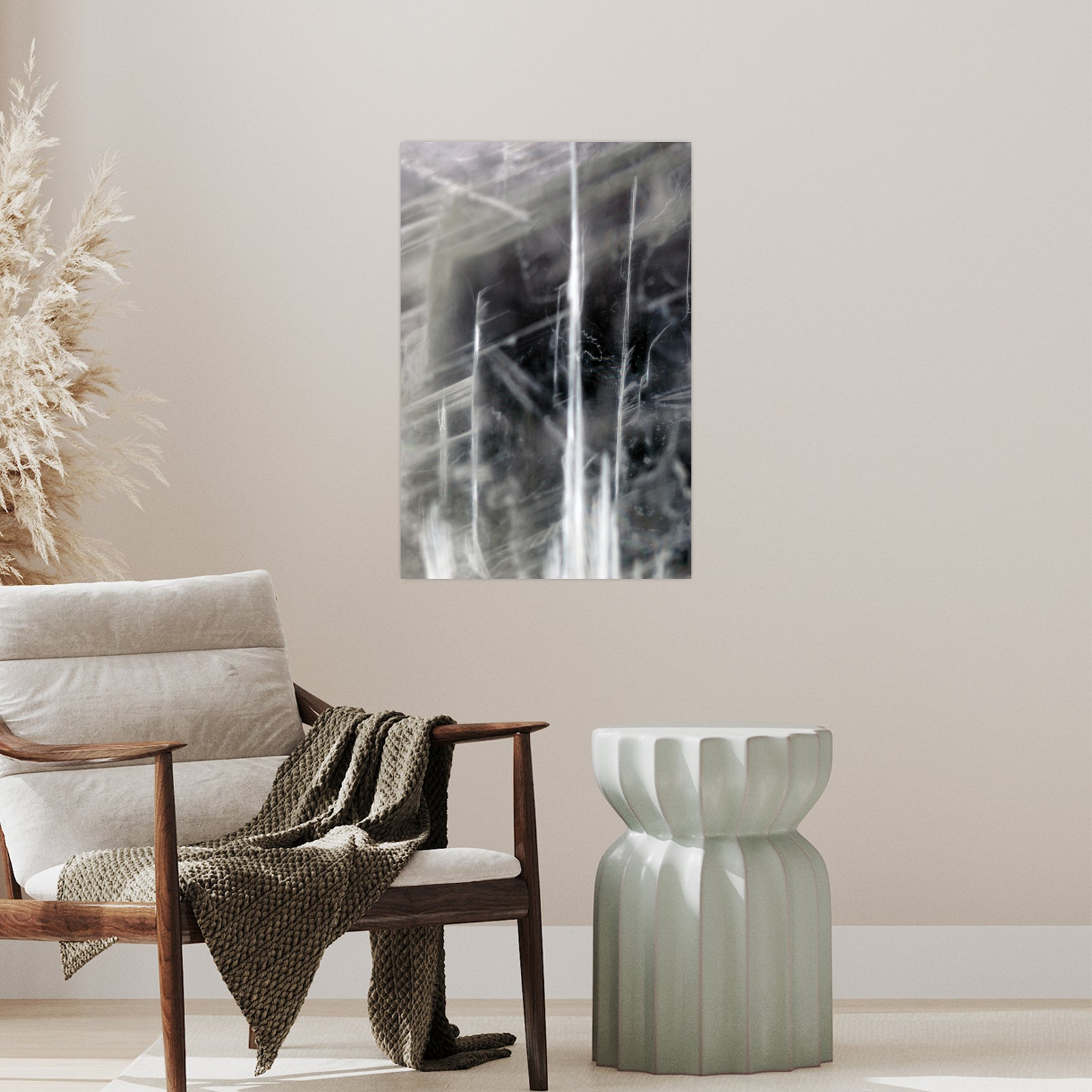Umetnička slika ​Gips (Makedonija) na platnu - NS Canvas Shop