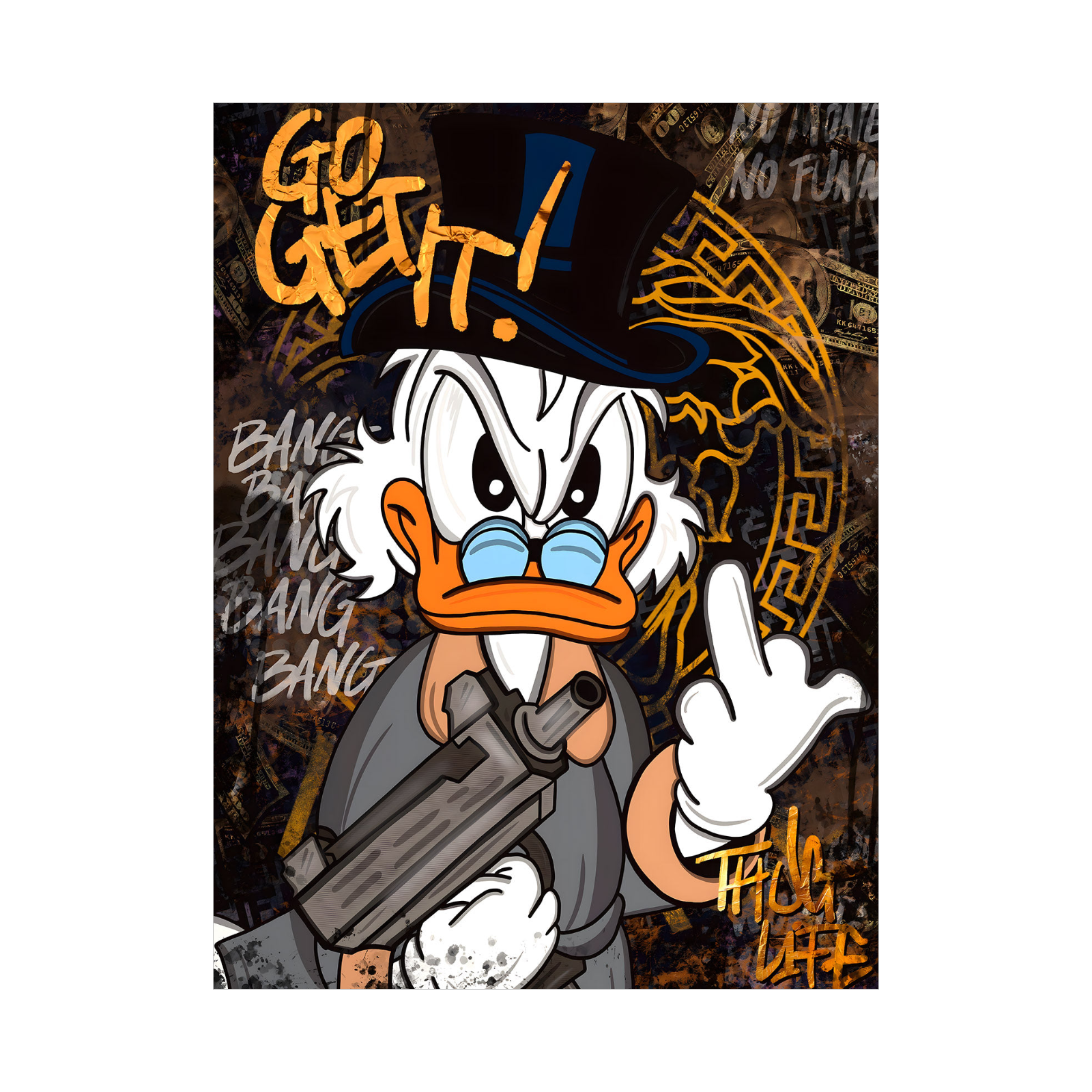 Go Get It – Thug Life Pop Art Edition