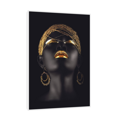 Umetnička slika ​Golden girl na platnu - NS Canvas Shop