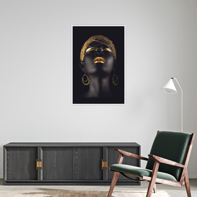 Umetnička slika ​Golden girl na platnu - NS Canvas Shop