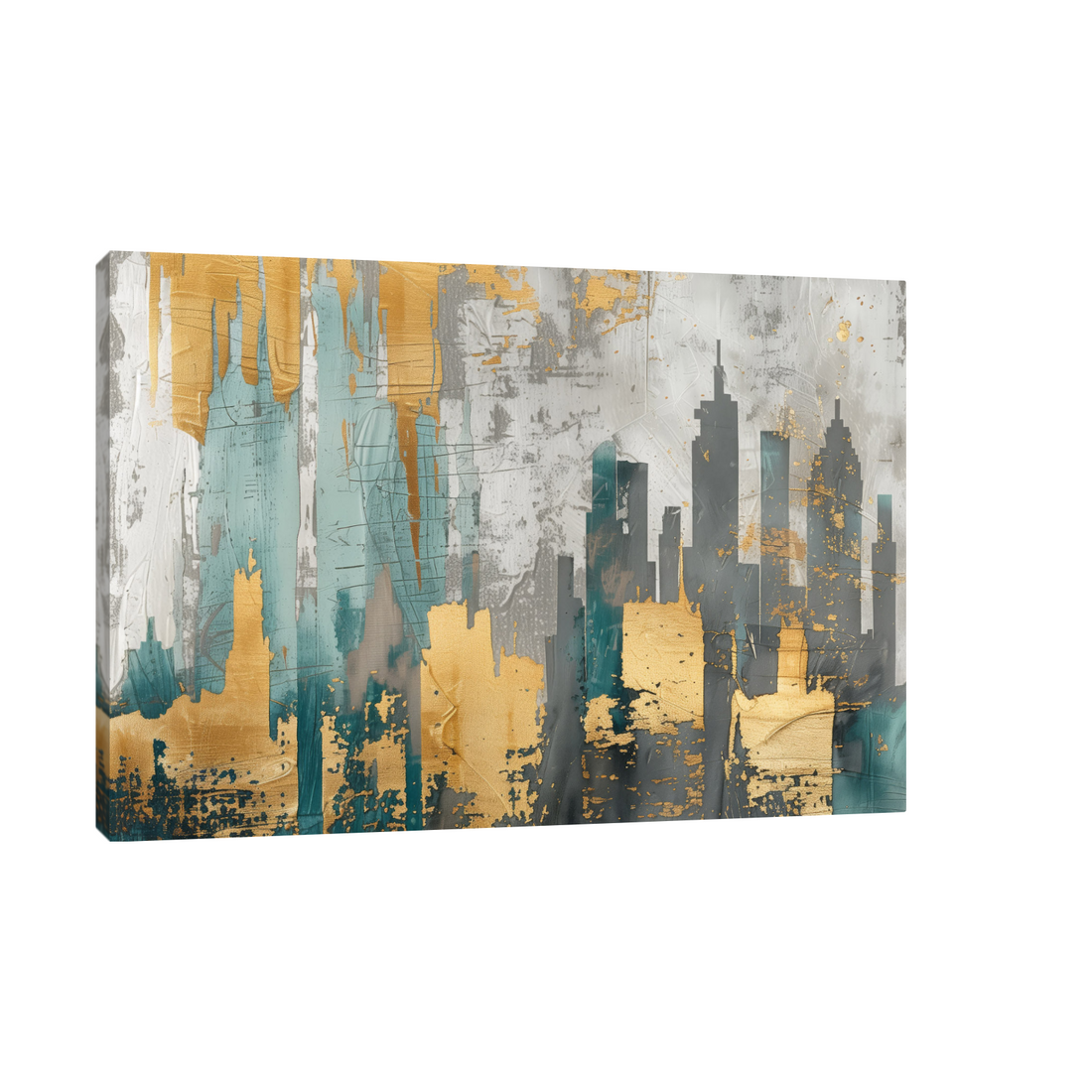 Umetnička slika ​Grad na platnu - NS Canvas Shop