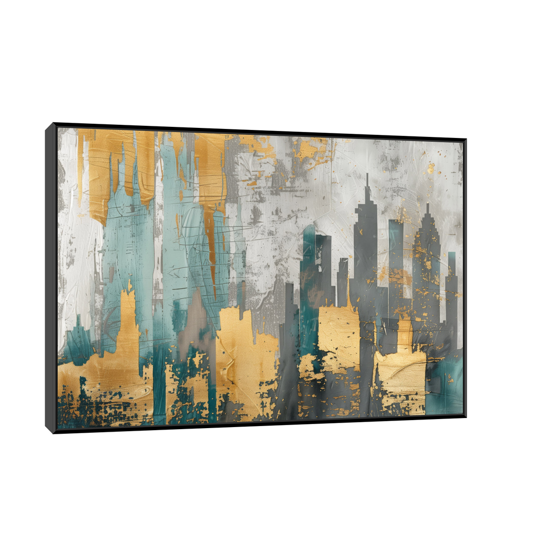 Umetnička slika ​Grad na platnu - NS Canvas Shop