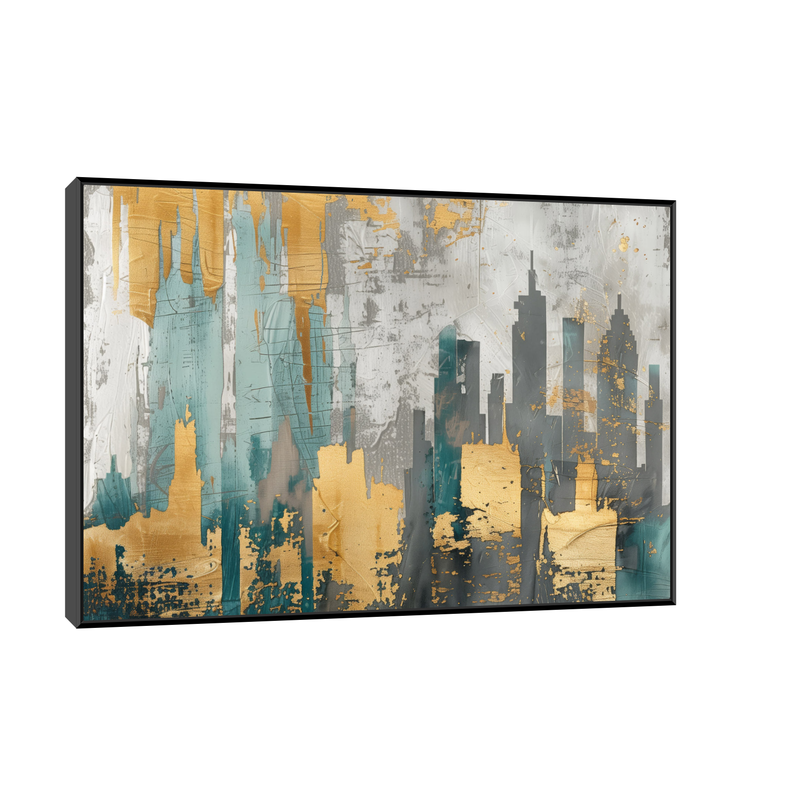 Umetnička slika ​Grad na platnu - NS Canvas Shop