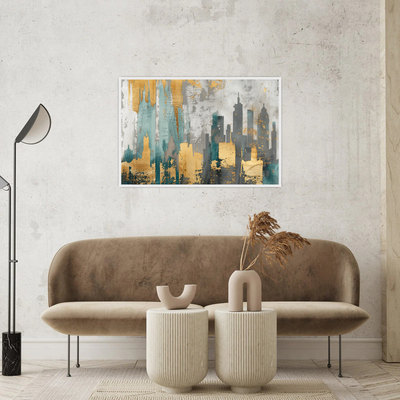 Umetnička slika ​Grad na platnu - NS Canvas Shop