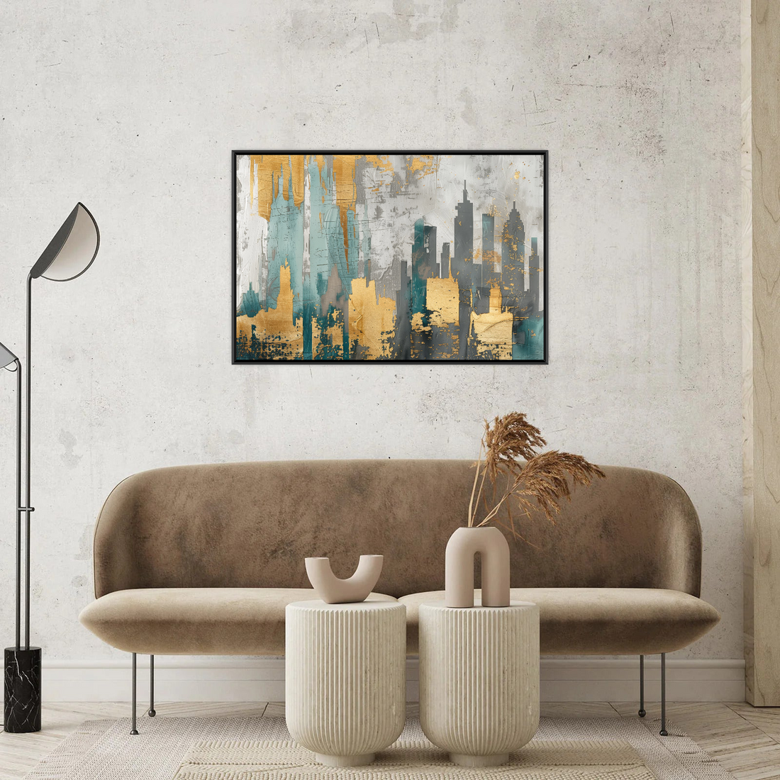Umetnička slika ​Grad na platnu - NS Canvas Shop