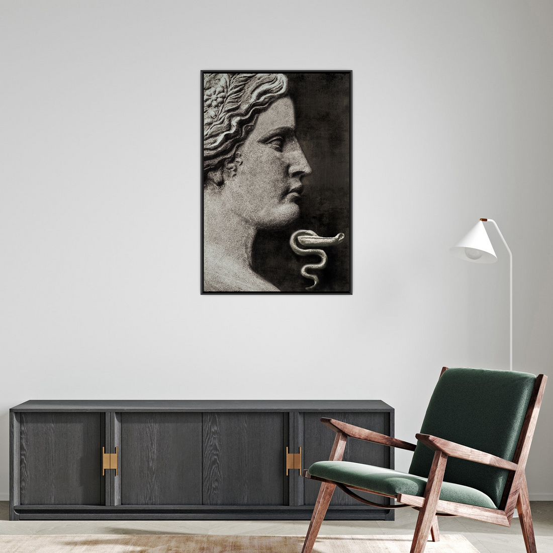 Umetnička slika ​Grčka Boginja na platnu - NS Canvas Shop