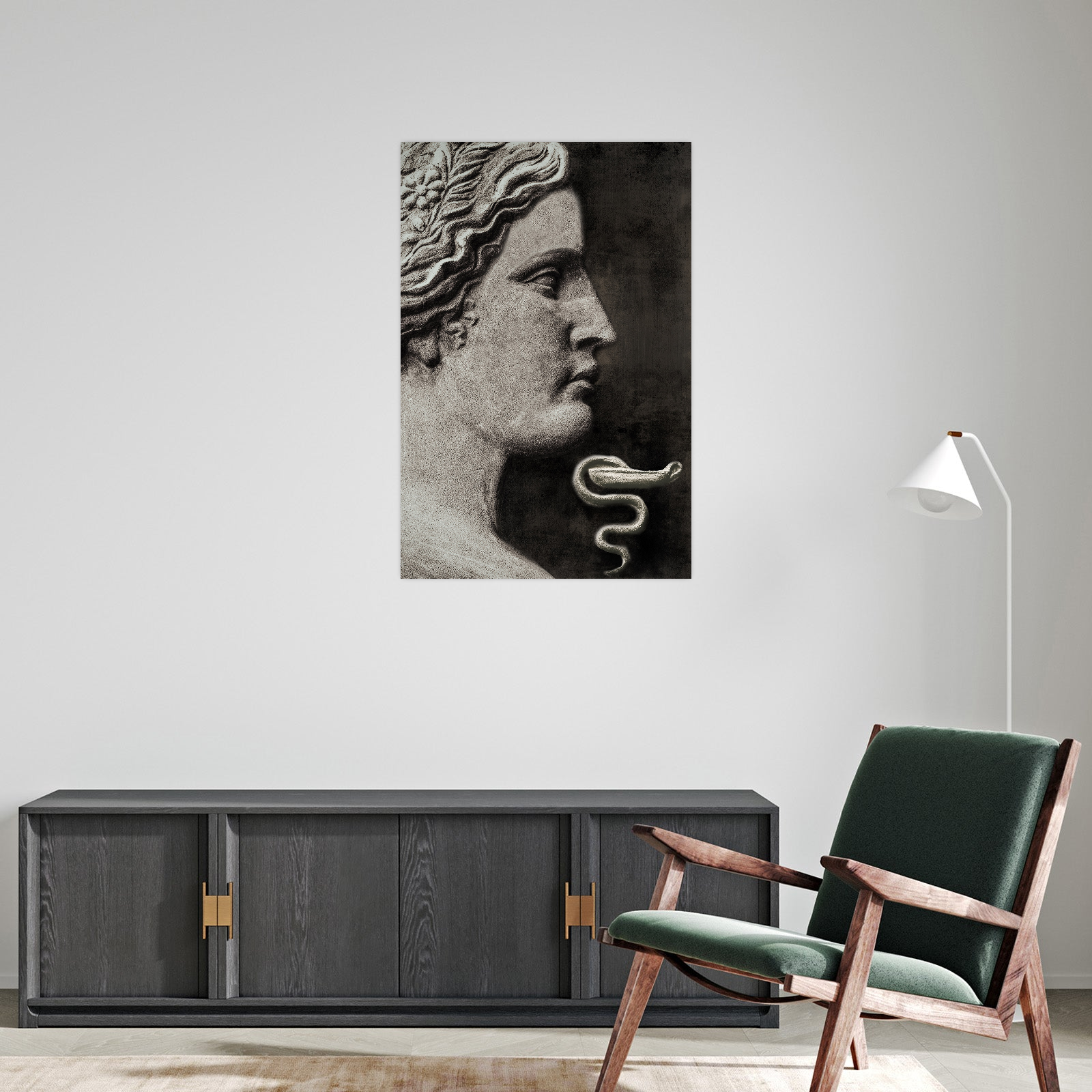 Umetnička slika ​Grčka Boginja na platnu - NS Canvas Shop