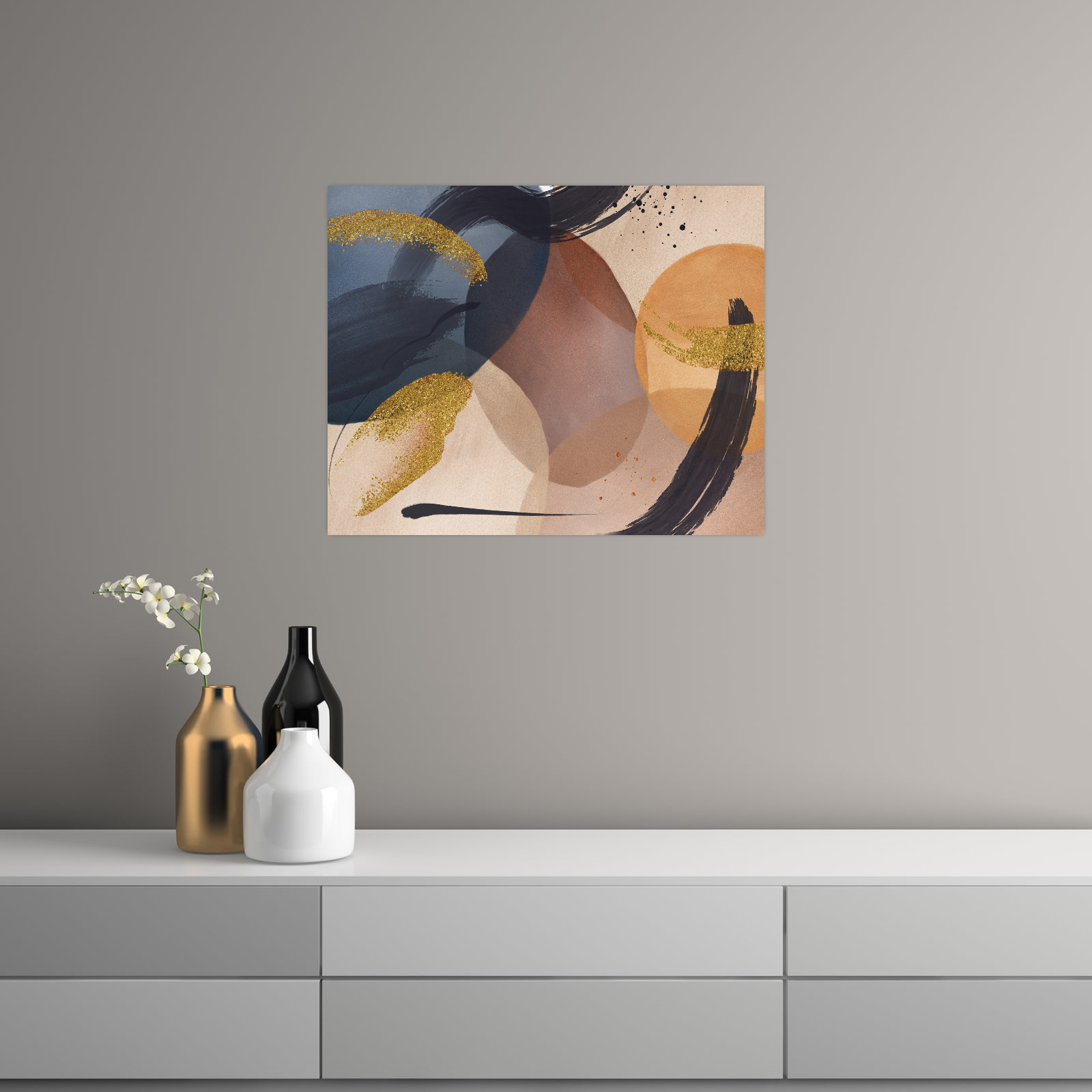 Umetnička slika ​Harmonija u Koloritu na platnu - NS Canvas Shop