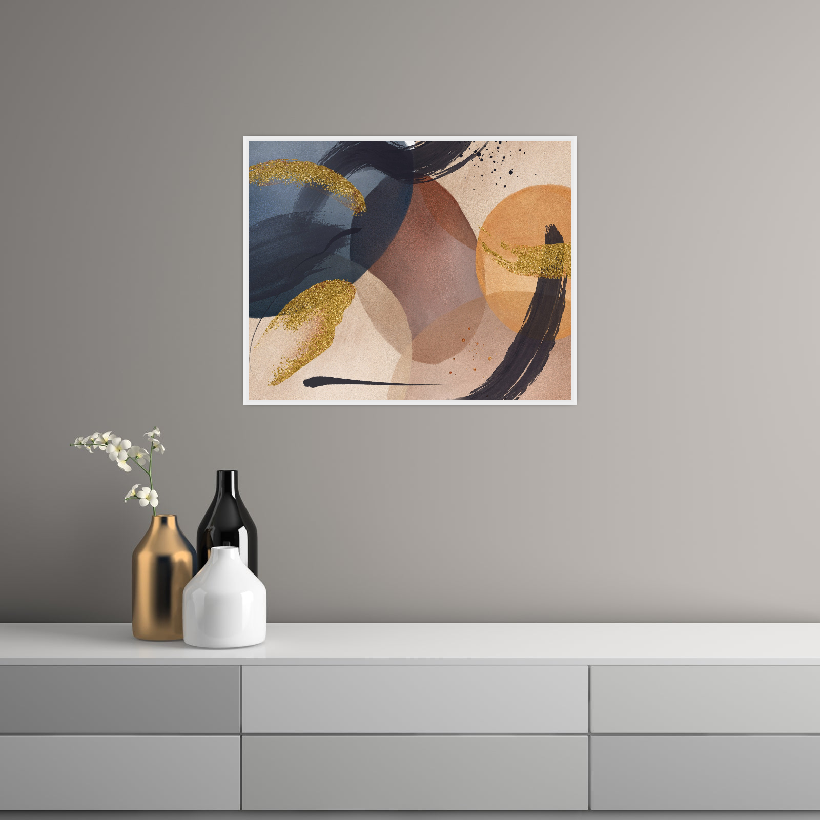 Umetnička slika ​Harmonija u Koloritu na platnu - NS Canvas Shop