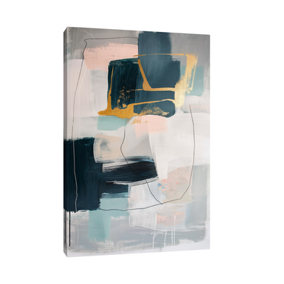 Umetnička slika ​Harmonija u koloritu na platnu - NS Canvas Shop