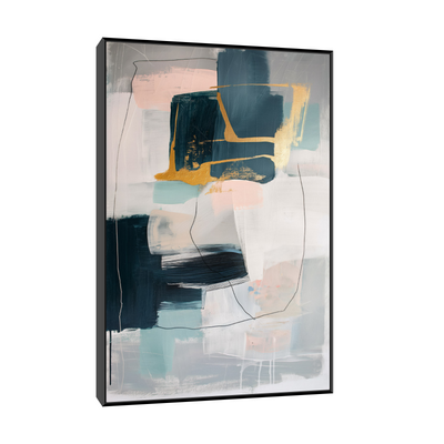 Umetnička slika ​Harmonija u koloritu na platnu - NS Canvas Shop