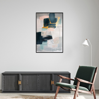 Umetnička slika ​Harmonija u koloritu na platnu - NS Canvas Shop