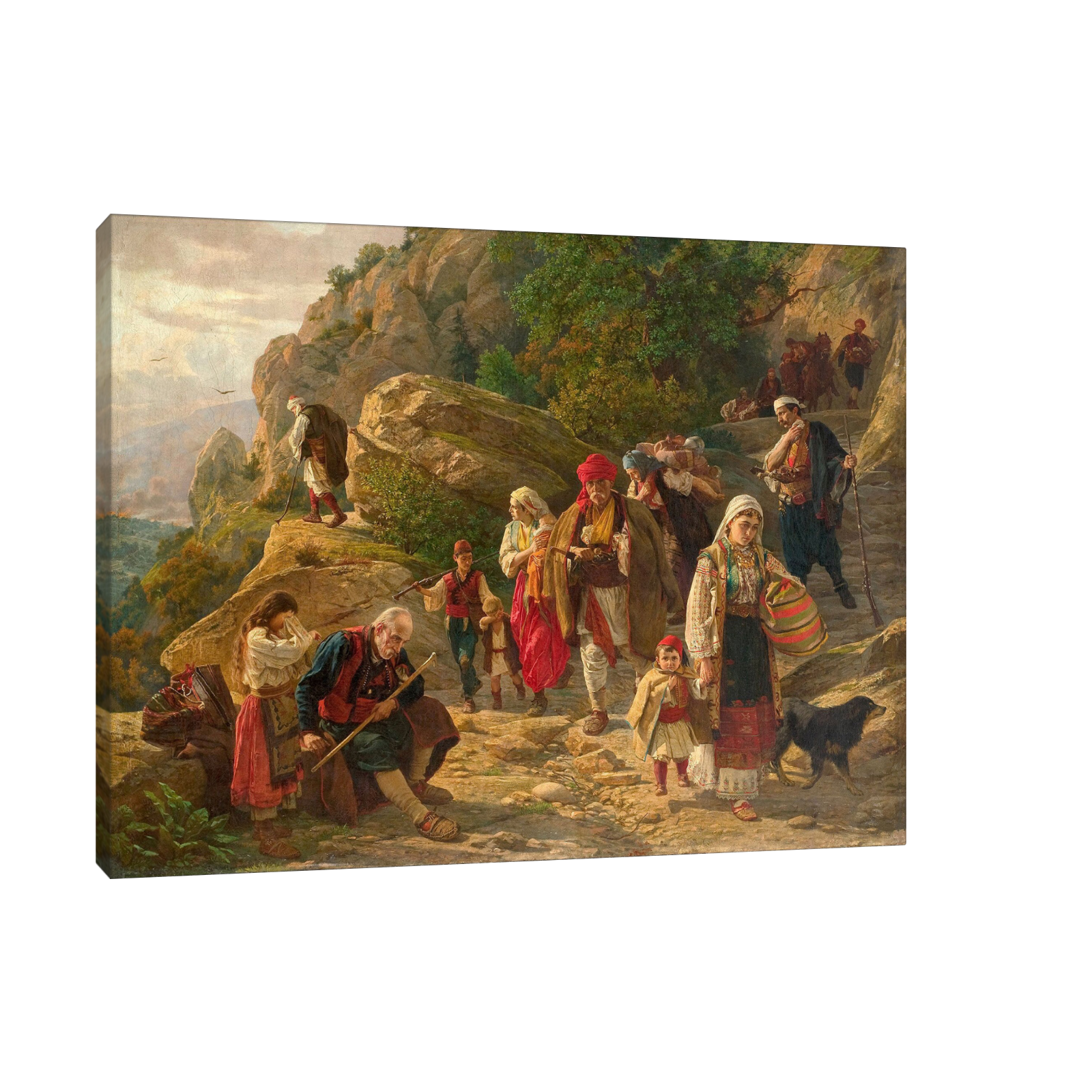 Hercegovački begunci, Uroš Predić