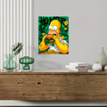 Homer Money Burger – Pop Art Humor i Luksuz