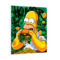 Homer Money Burger – Pop Art Humor i Luksuz