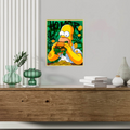 Homer Money Burger – Pop Art Humor i Luksuz