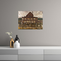 Umetnička slika ​House with Shingle Roof, Egon Schiele na platnu - NS Canvas Shop