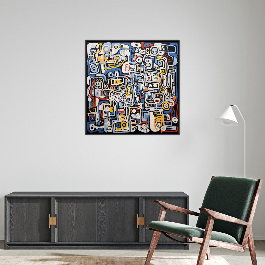 Umetnička slika ​Imaginacija na platnu - NS Canvas Shop