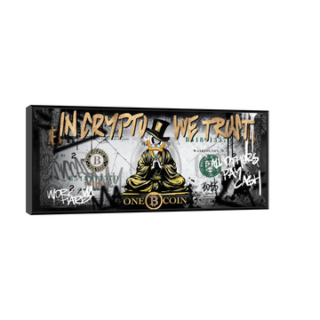 In Crypto We Trust – Pop Art Duck Edition