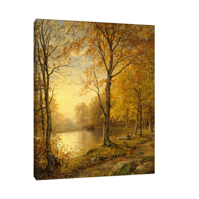 Umetnička slika ​Indian Summer, William Trost Richards na platnu - NS Canvas Shop