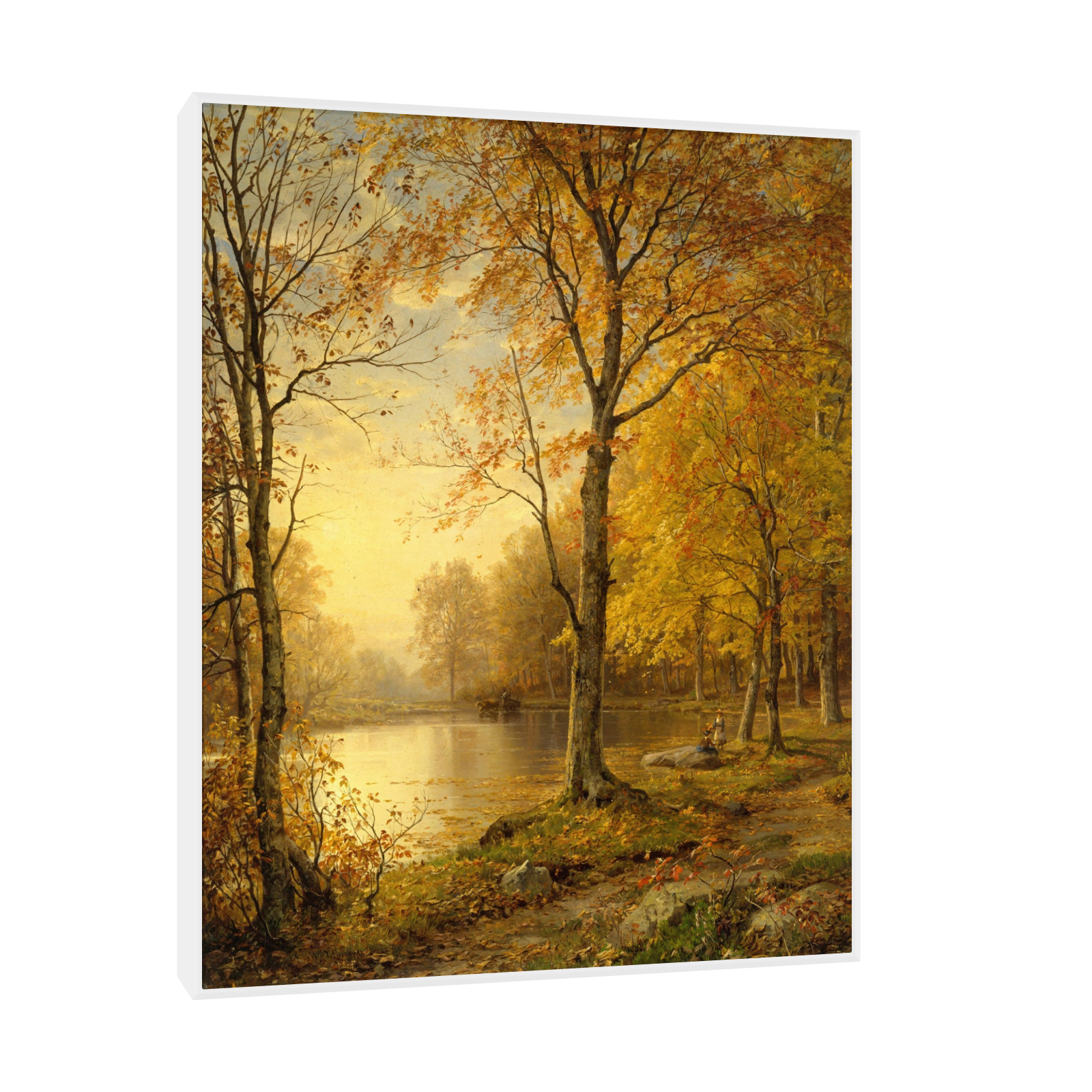 Umetnička slika ​Indian Summer, William Trost Richards na platnu - NS Canvas Shop