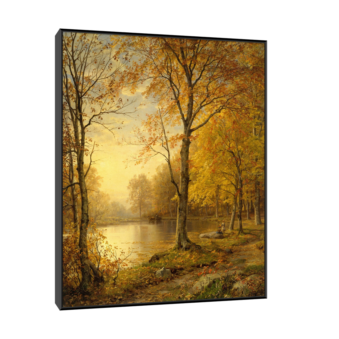 Umetnička slika ​Indian Summer, William Trost Richards na platnu - NS Canvas Shop