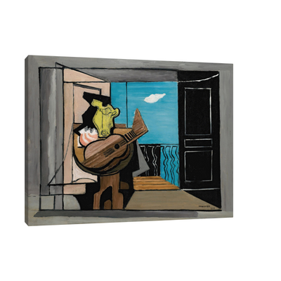 Umetnička slika ​Interieur Au Balcon, Louis Marcoussis na platnu - NS Canvas Shop