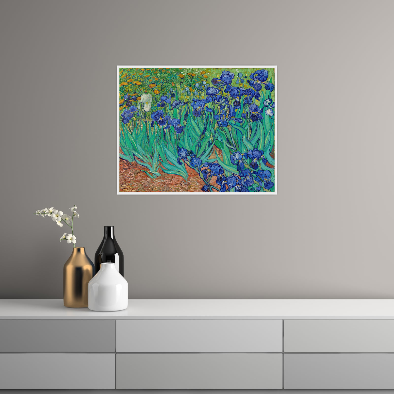 Umetnička slika ​Irises, Vincent van Gogh na platnu - NS Canvas Shop