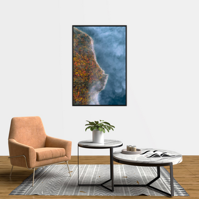 Umetnička slika ​Iznad i dalje II na platnu - NS Canvas Shop
