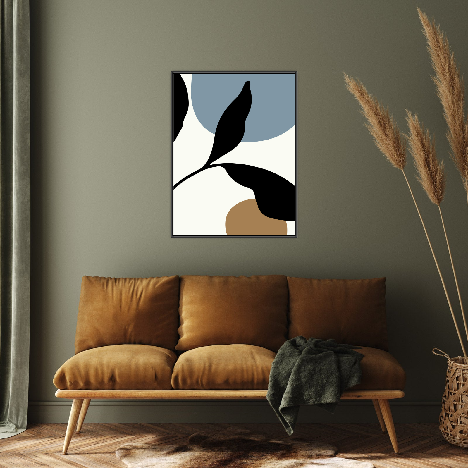 Umetnička slika ​Jednostavna II na platnu - NS Canvas Shop